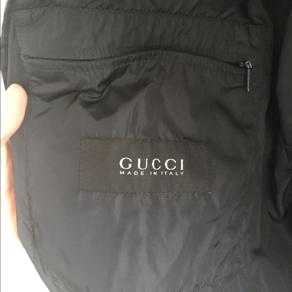 Gucci men coat dark navy size M